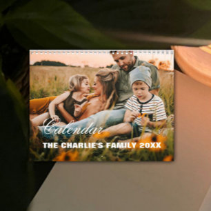 2025 Modern Custom Family Photo Calendar – Create 