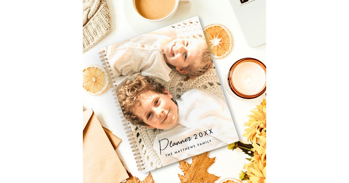 2025-modern-custom-photo-create-your-own-family-planner-zazzle