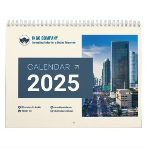 2025 Modern Script Family Photo, Custom Calendar