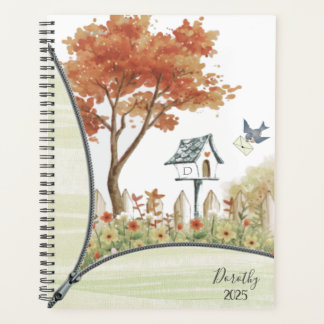 2025 Monogram Name Beautiful Monthly Planner