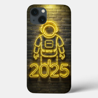 2025 neon astronaut phone case