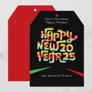 2025 New Year Christmas Invitations Personalized