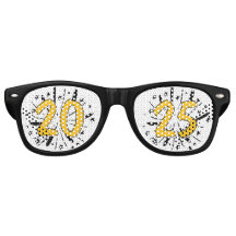 2025 New Year Eve "2025" Glasses