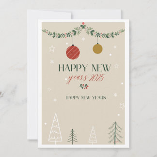 2025 new years card 