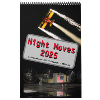 2025 Night Moves... Enter the Dark Side Calendar