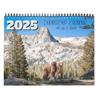 2025 ParkerPup Calendrier ...avec Gill & Walter
