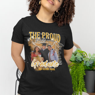 2025 Proud Family Matching Personalized Graduation T-Shirt