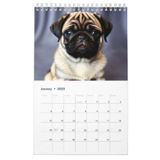 2025 Puppies Calendar