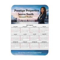2025 Realtor Calendar Refrigerator Magnet