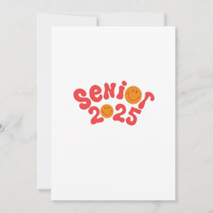 2025 Senior Graduation Summer Vacation Graduate Invitation