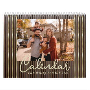 2025 Simple Custom Photo Collage  Calendar