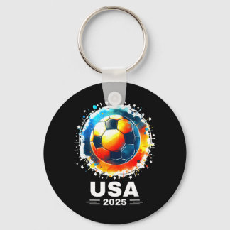 2025 Soccer Flying Bisonrel Soccer 2025 Soccer Keychain