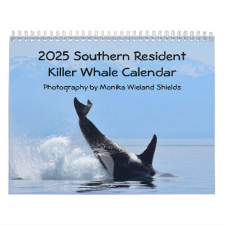 2025 Southern Resident Killer Whale Calendar