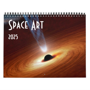 2025 Space Art Astronomy Universe Calendar