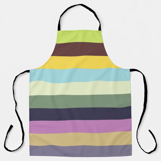 2025 Spring Summer Stripes Apron (Front)