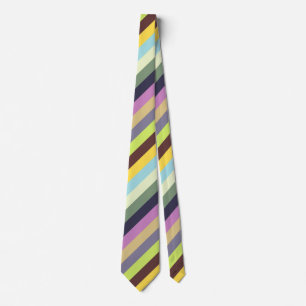 2025 Spring Summer Stripes Tie