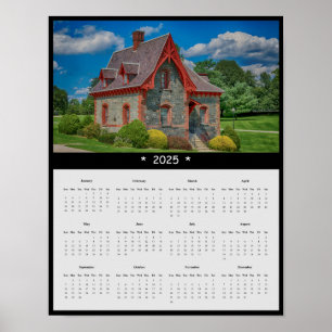 2025 St. Peter's House at Marist Wall Calendar Poster