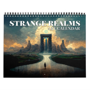 2025 Strange Realms 1 Fantasy Art Calendar