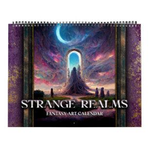 2025 Strange Realms 3 Fantasy Sci-Fi Calendar