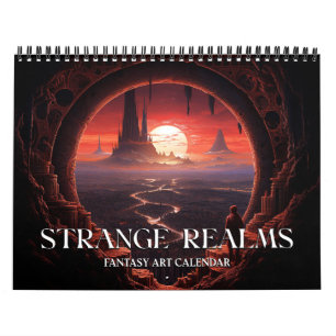2025 Strange Realms 4 Fantasy Art Calendar