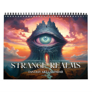 2025 Strange Realms 5 Fantasy Art Calendar