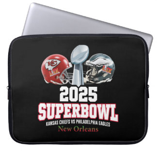 2025 Super Bowl Showdown  Laptop Sleeve