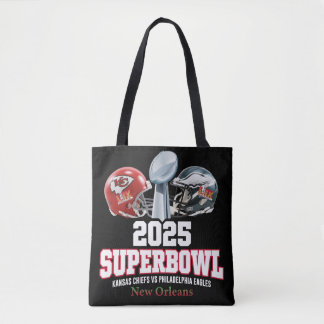 2025 Super Bowl Showdown  Tote Bag