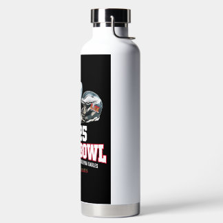 2025 Super Bowl Showdown  Water Bottle