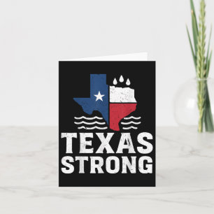 2025 Support Texas Floods Shirt Texas Floods Stron Card