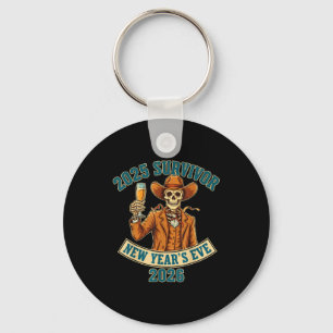 2025 Survivor New Year's Eve 2026 Keychain