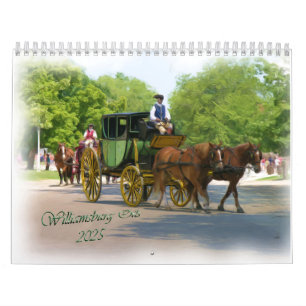 2025 Williamsburg Oils Calendar