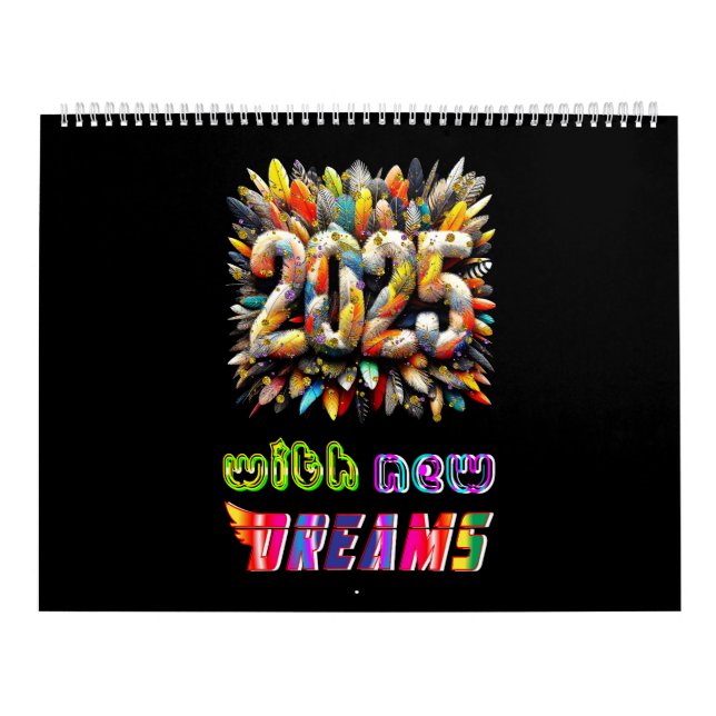 2025 With New Dreams Calendar (Cover)