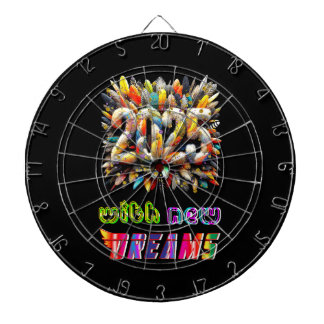 2025 With New Dreams Dartboard