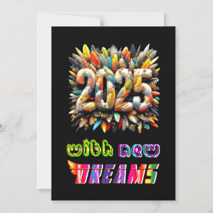 2025 With New Dreams Magnetic Invitation