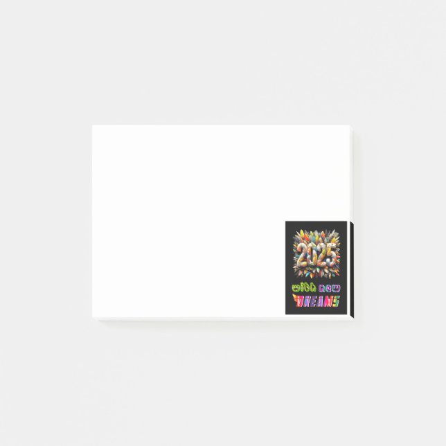 2025 With New Dreams Post-it Notes (Front)