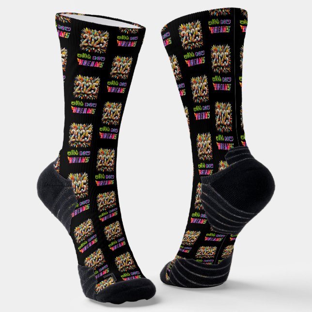 2025 With New Dreams Socks (Angled)