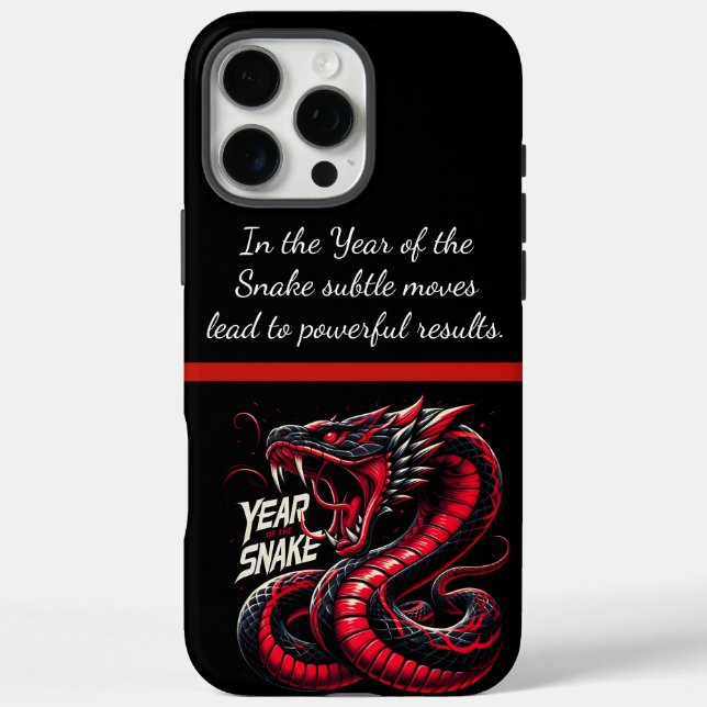 2025: year of the snake celebration Case-Mate iPhone case (Back)
