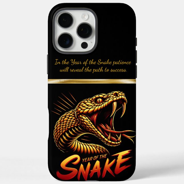2025: year of the snake celebrations Case-Mate iPhone case (Back)