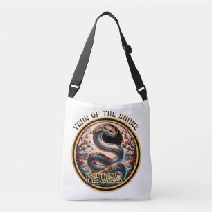2025 YEAR OF THE SNAKE chinese new year gift idea Crossbody Bag