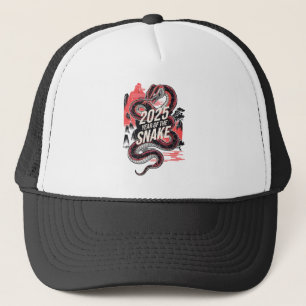 2025 Year of The Snake Chinese New Year Trucker Hat