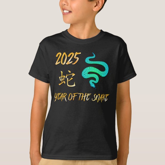2025 Year Of The Snake T-Shirt (Front)