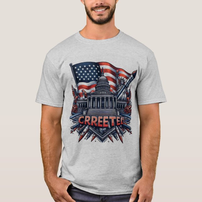 2025's Most Viral T-Shirt Designs in the U.S." (Front)