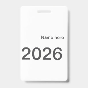2026 2027 2028 name title here year bold letter badge