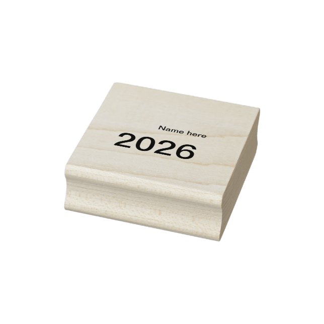 2026 2027 2028 name title here year bold letter  rubber stamp (Stamp)