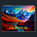 2026 Amazing Beautiful Splendour Landscapes Three Calendar<br><div class="desc">2026 Amazing Beautiful Splendour Landscapes Three</div>