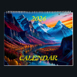 2026 Amazing Beautiful Splendour Landscapes Two Calendar<br><div class="desc">2026 Amazing Beautiful Splendour Landscapes Two</div>