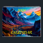 2026 Amazing Beautiful Splendour Landscapes Two Calendar<br><div class="desc">2026 Amazing Beautiful Splendour Landscapes Two</div>