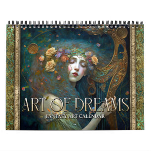 2026 Art Of Dreams Fantasy Art Calendar