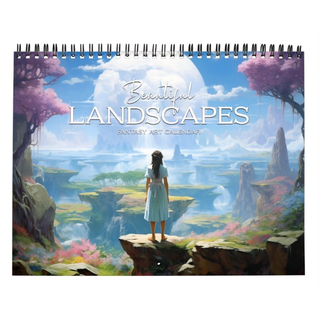 2026 Beaux paysages 4 Calendrier (Protection)