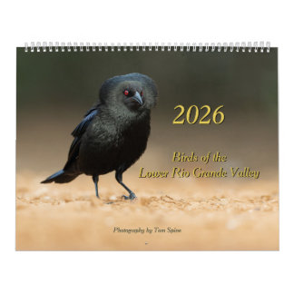 2026 - Birds of the Lower Rio Grande Valley Calend Calendar